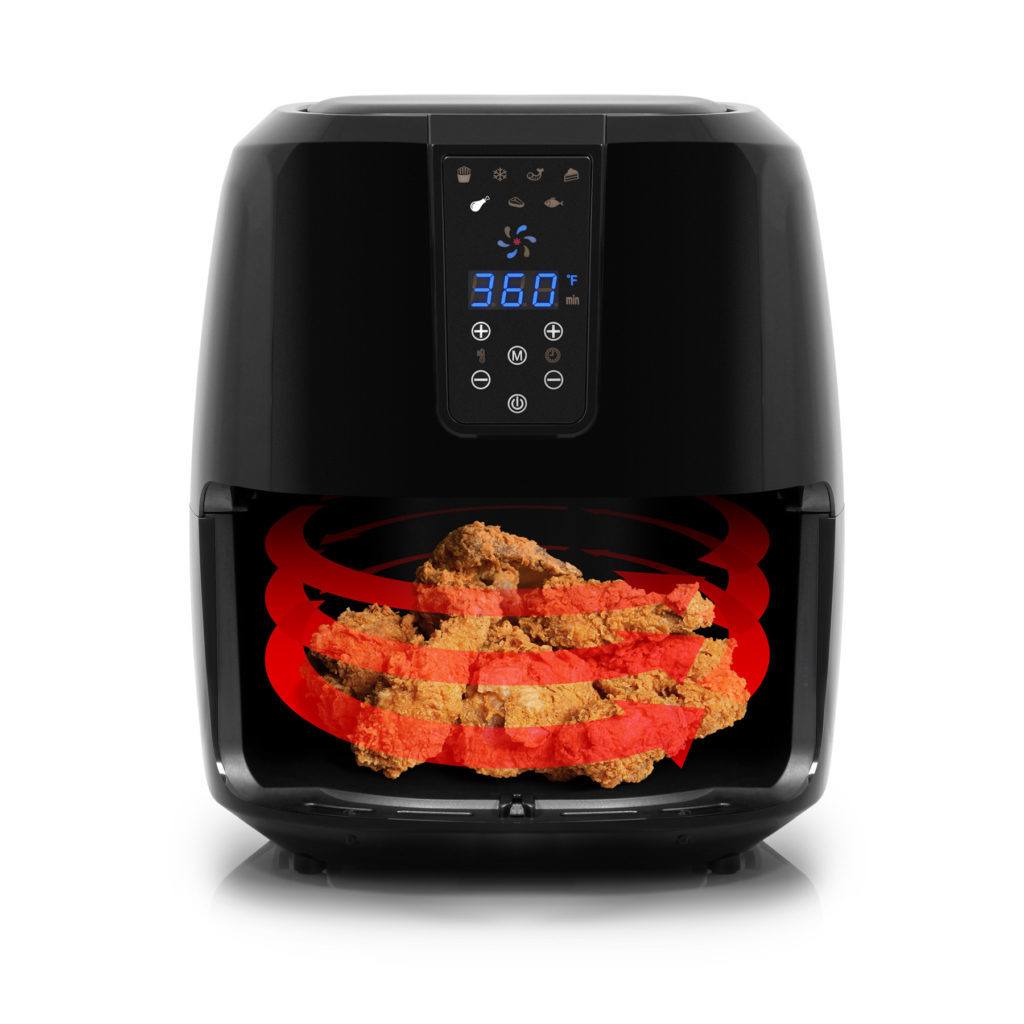 Nutri AirFry_front capacity_air flow